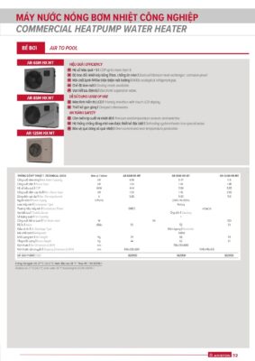 Gia đình mấy người thì nên lắp máy bơm nhiệt dung tích bao nhiêu?