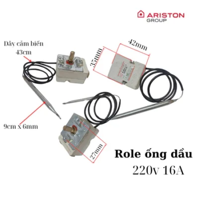 Thay rơ le bình nóng lạnh Ariston có an toàn không