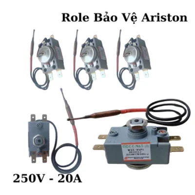 Bình nóng lạnh Ariston nhảy aptomat có phải do rơ le? Khi nào cần thay